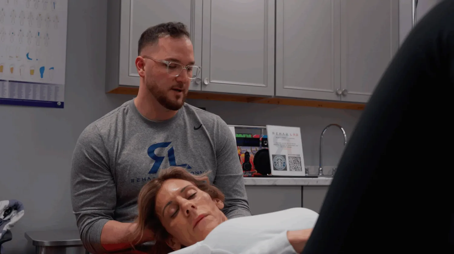 Neck Pain at Rehab Lab