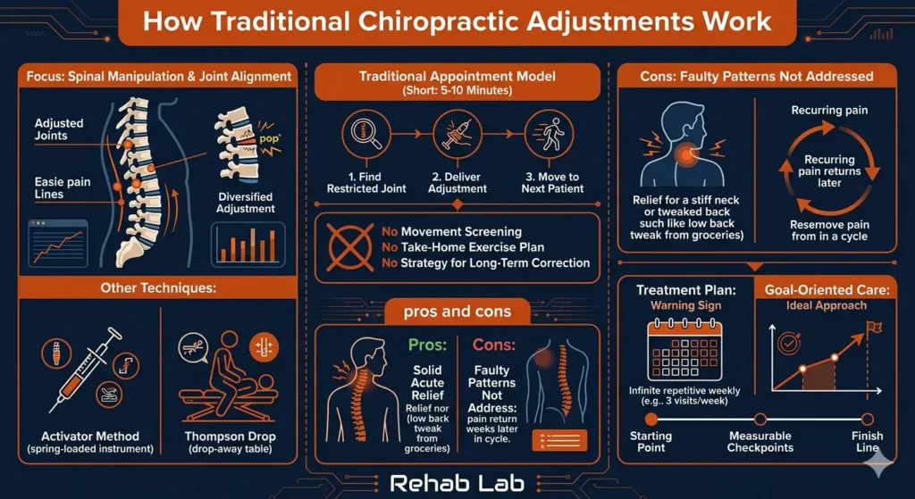 How Traditional Chiropractic Adjustments Work
