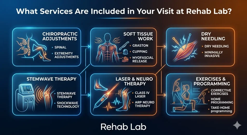 What Services Are Included in Your Visit at Rehab Lab